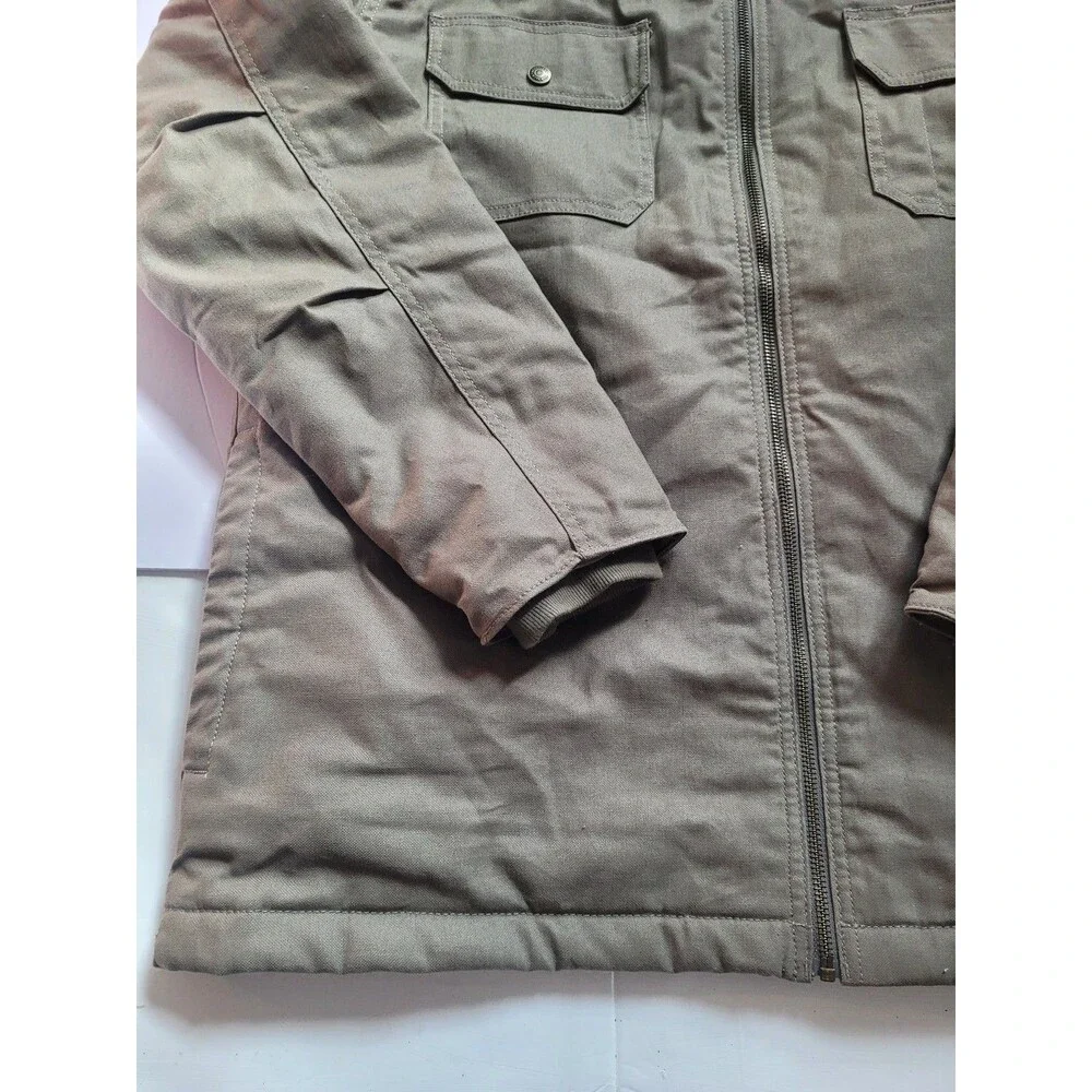 Wrangler Green/Grey Hooded Jacket – Size XL